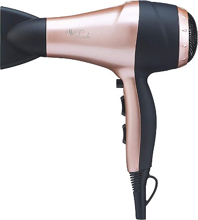 Secador de Cabelo Essenza AC 127V Tourmaline Ionic Rosa EB042