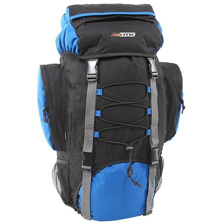 Mochila Nautika Intruder Cargueira 60 litros Azul e Preto