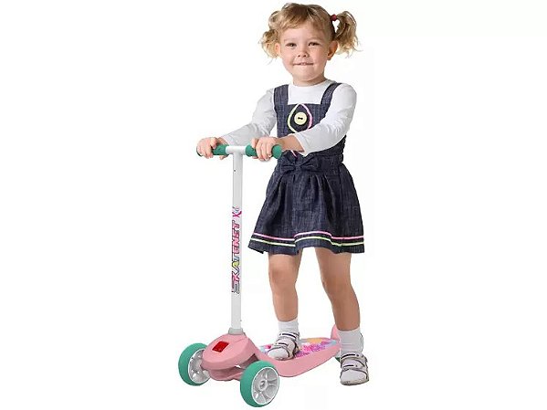 Skatenet Bandeirante Kid Rosa 1501