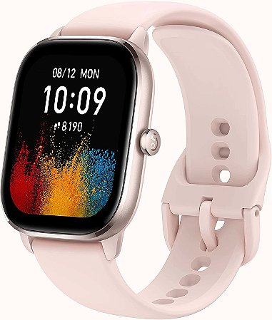 Relógio Smartwatch Amazfit GTS 4 Mini Rosa