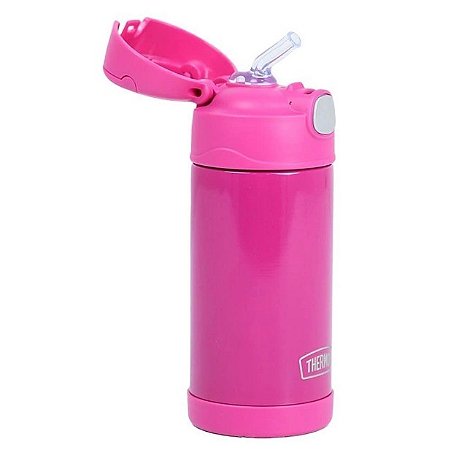 Garrafa Térmica Thermos Orlando Infantil Rosa 355Ml