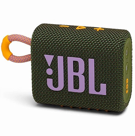 Caixa de Som Bluetooh JBL GO 3 Verde