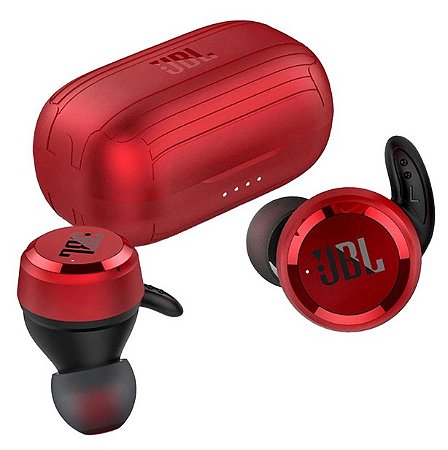 Fone de Ouvido JBL T280 TWS Plus Vermelho