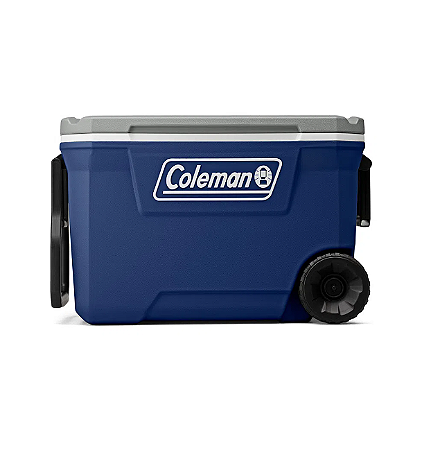 Caixa Térmica Coleman 62qt Lakeside C/Rodas Azul - Ciclone Magazine - Tudo  para você