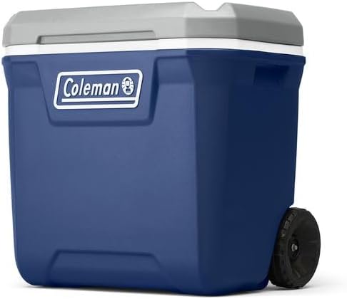 Caixa Térmica Coleman 65qt Lakeside C/Rodas Azul