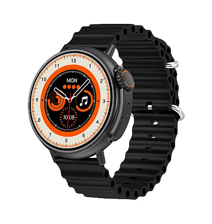 Relógio Smartwatch Microwear Ultra Pro 9 Preto