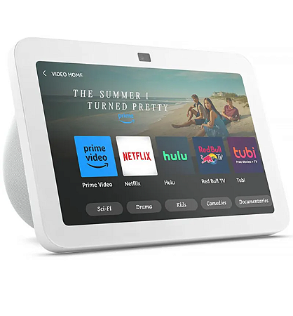 Echo Show 8 Amazon Smart Display C/ Alexa Branca (3° Geração)