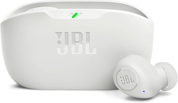 Fone de Ouvido JBL Wave Buds Bluetooth Branco