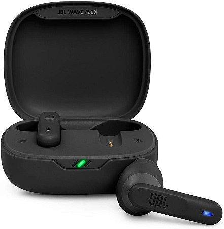 Fone de Ouvido JBL Wave Flex Bluetooth Preto