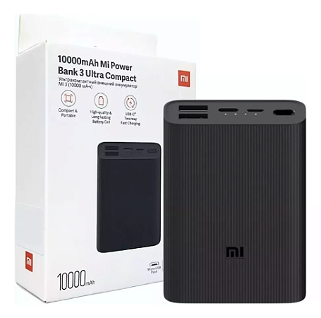 Power Bank Xiaomi 3 Ultra Compact 10000Mah