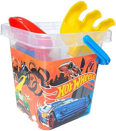 Baldinho de Praia Hot Wheels Fun - F0029-0