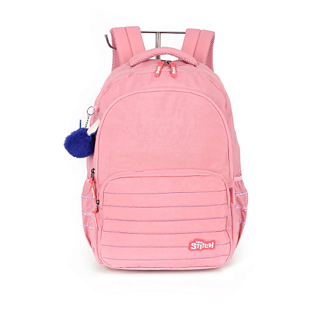 Mochila Infantil Luxcel Stitch Laptop Salmão - MJ49231