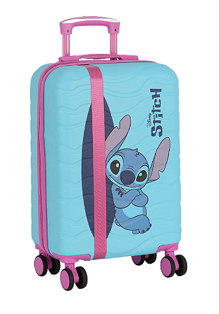 Mala de Viagem Luxcel Stitch Violeta - MF10483