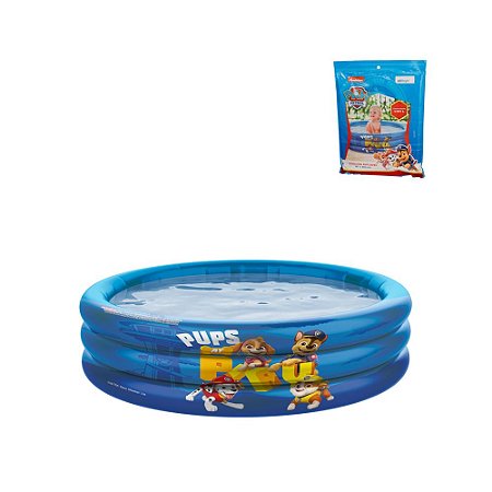Piscina Inflável Etitoys Infantil Patrulha Canina 130l - PCI-016