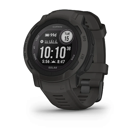 Relógio Smartwatch Garmin Instinct 2 Solar GPS Preto