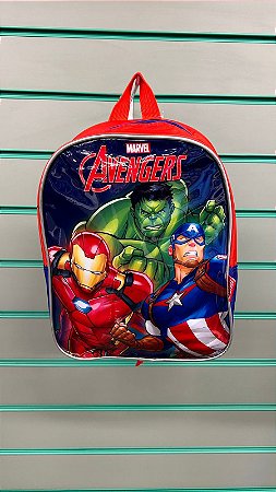 Mochila Infantil Luxcel Avengers Vermelha - IS40863