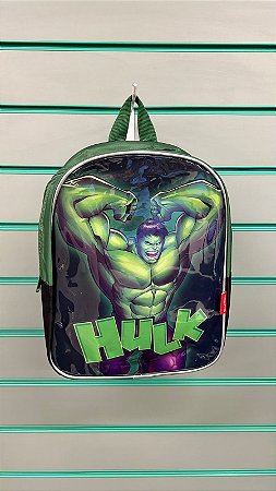 Mochila Infantil Luxcel Avengers Hulk Verde - IS40863