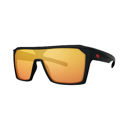 Óculos de Sol HB Carvin 2.0 Matte Black Red Chrome 5008