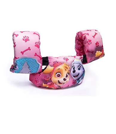 Boia Colete Infantil Summer Life Patrulha Canina Rosa