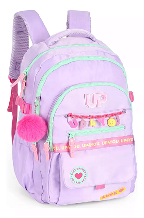 Mochila Infantil UP Laptop Lilás - MJ49181