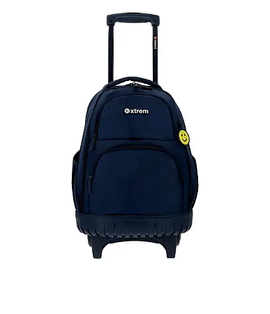 Mochila Infantil C/ Rodas Samsonite Cross 2.0 4XT Azul Marinho - 151066