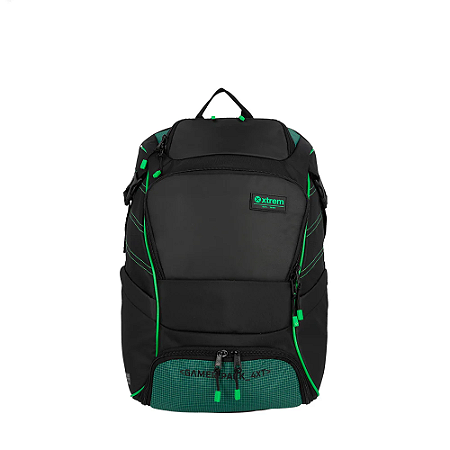 Mochila Samsonite Gamerpack 4XT Para Notebook 17" Preto/Verde - 151024