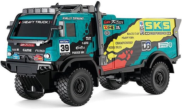 Caminhão de Controle Remoto Zippy Toys Rally Power 1:24 Verde - RC24323