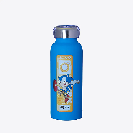 Garrafa Zona Criativa Sonic Azul 500ml - 10072742
