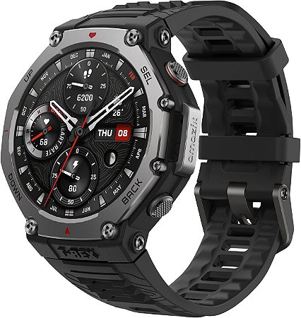 Relógio Smartwatch Amazfit T-Rex 3 - Preto