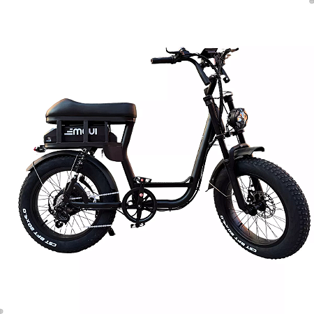 Bicicleta Elétrica Movi Club20 750w 48v 13Ah - Preto