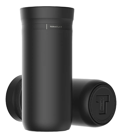 Copo Térmico Termolar 380ml Preto Hub - 1503