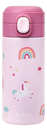 Copo Térmico Buba 320ml Parede Dupla Unicórnio - 20395