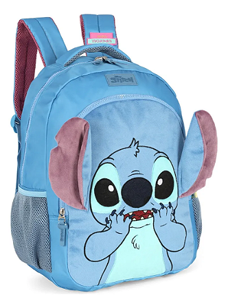 Mochila Infantil Luxcel Stitch Azul - MS50061