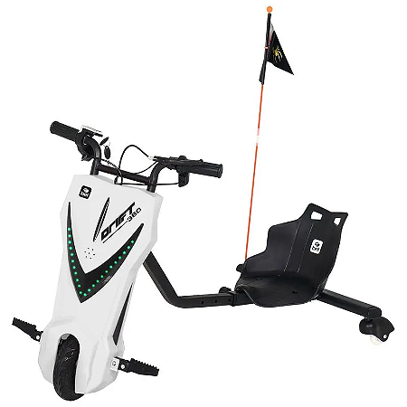 Triciclo Elétrico Bel Drift 36V 360° Branco - 942801