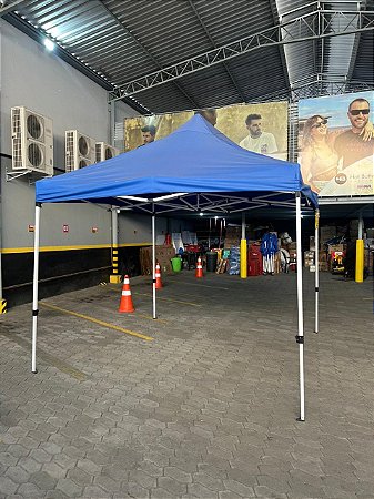 Tenda Articulada Elite 3mX3m Azul