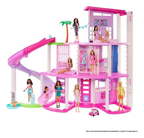 Casa da Barbie C/ Escorregador - JNT90
