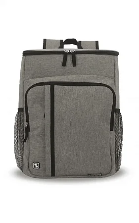Mochila Térmica Soprano Everest 15L - Preto/Cinza