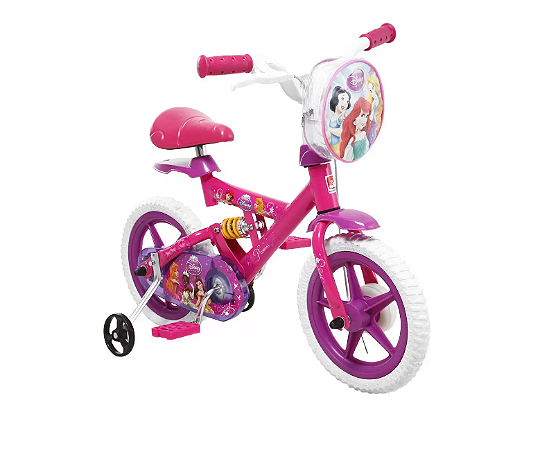 Bicicleta Princesas Bandeirante 2437 Aro 12