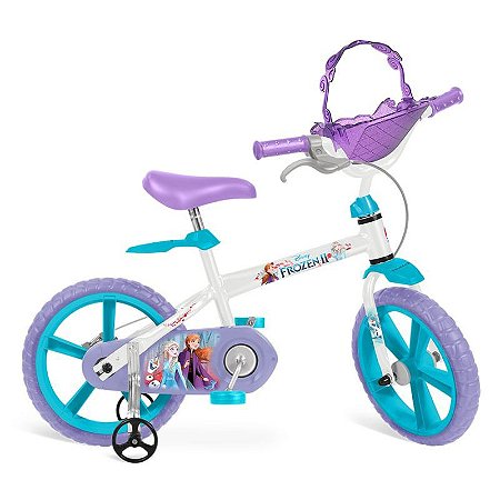 Bicicleta Bandeirante Frozen II Aro 14 3099