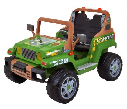 Jeep Ranger Peg Perego 12v Verde 92592