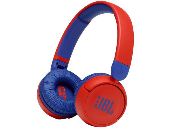 Fone de Ouvido JBL JR310 Bluetooth Vermelho