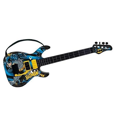 Guitarra Fun Batman Cavaleiro Das Trevas Infantil