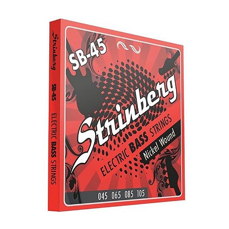 Encordoamento Strinberg Baixo SB-45 4 cordas 045-105