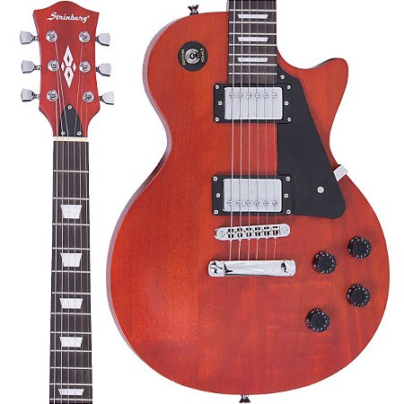 Guitarra Strinberg LPS-260 MGS Les Paul Mogno Fosco