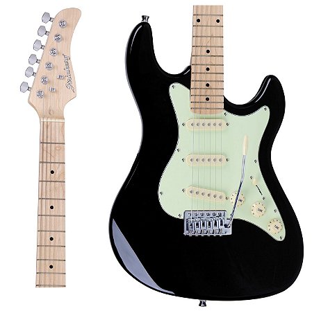 Guitarra Strinberg STS-100 BK Strato Preto