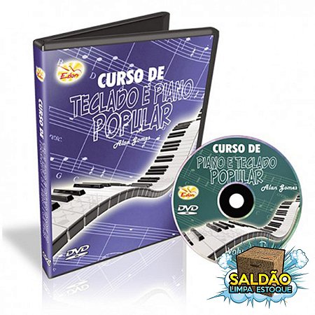 Video Aula Edon Curso de Teclado e Piano Pop Vol 3