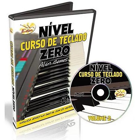 Video Aula Edon Curso de Teclado Nivel Zero Vol 2