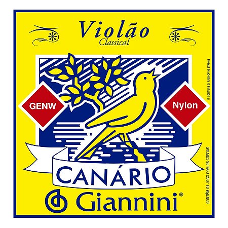 Encordoamento Giannini Canario GENW para Violão Nylon