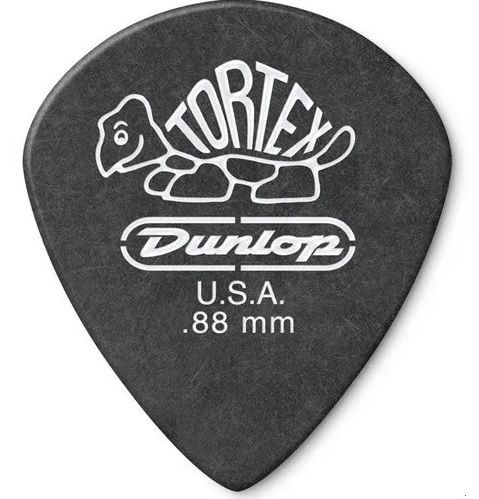 Palheta Dunlop Tortex Jazz III Black Gold 0.88mm