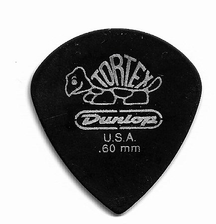 Palheta Dunlop Tortex Jazz III Black Gold 0.60mm